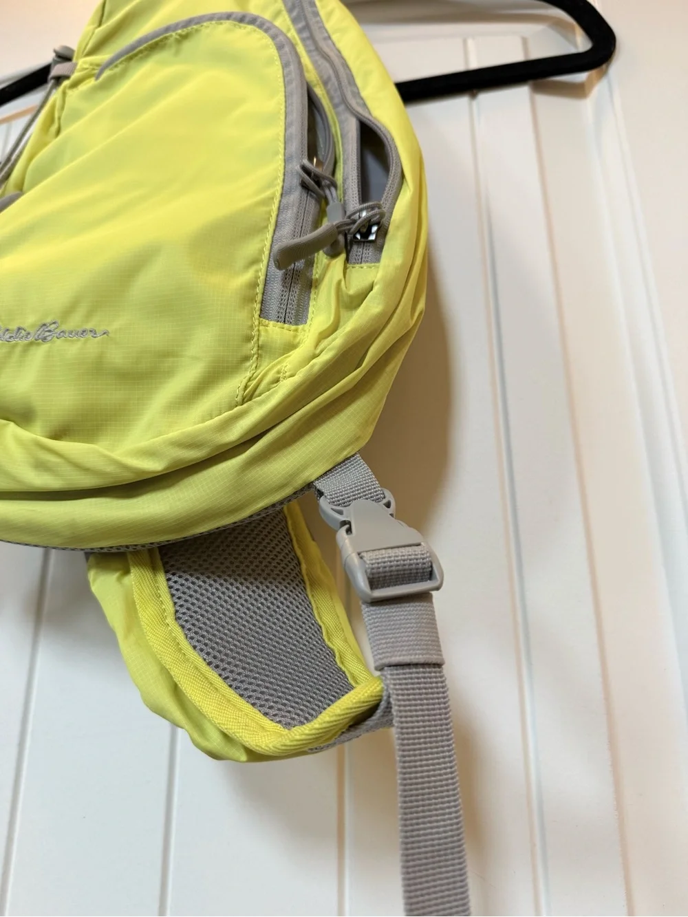 Eddie Bauer Neon Lime Sling Backpack